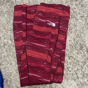 The North Face Women’s Maroon & Red Striped Leggings